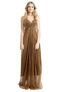 AURELIO COSTARELLA Silk Ramen Gown Sweetheart Size 6 AU RRP 925 WITH DEFECTS - Picture 1 of 8