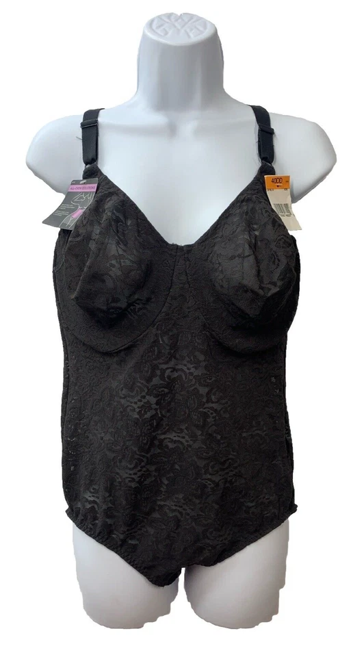 Bali Women's Shapewear Lace 'N Smooth Body Briefer Black Size 40DD DF8L10-XBK - Image 1 of 4