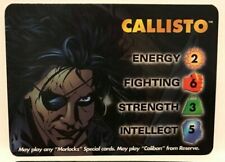 Overpower Marvel Collectible Card Game - Set of 16 Morlocks Cards + Callisto