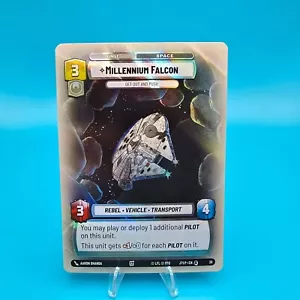 SWU TCG Jump to Lightspeed MILLENNIUM FALCON Weekly Play Promo FOIL - Imagen 1 de 1