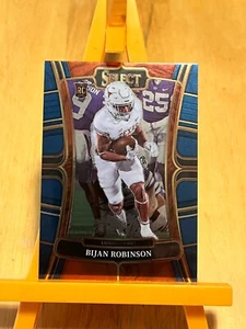 2023 Select Draft Picks Bijan Robinson Concourse Rookie Card #9, Texas & Falcons - Picture 1 of 2