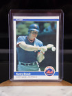 1984 Fleer Baseball Rusty Staub #597 Trading Card Ny Mets Centered Sleeved