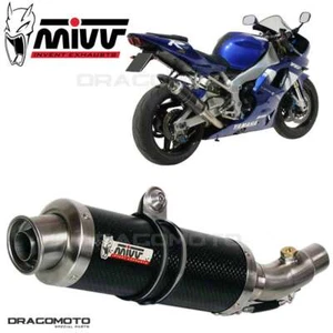 échappement YAMAHA YZF 1000 R1 1998 1999 MIVV Gp Carbone - Photo 1/4