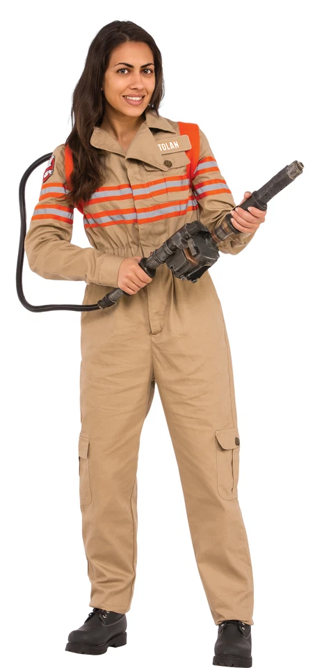 Ghostbusters Movie Adult Womens Grand Heritage Costume Jumpsuit And Backpack - Image 1 of 1