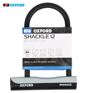 Oxford Shackle 12 U Lock Bicycle Bike Cycle Bikes Scooter Motorbike Locks 3 Keys - Picture 1 of 8