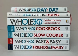 Lot 7 Whole30 (6HC) Day by Day, Fast Easy Cookbook, Food Freedom_Melissa Hartwig - Imagen 1 de 4