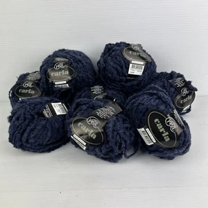 Moda Vera Carla Italia Lana Virgen Acrílico Azul Denim Boucle 8 X 50g 3028 - Imagen 1 de 10