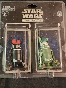 2012 STAR WARS DISNEY EXCLUSIVE STAR TOURS DROID FACTORY FIGURE 2-PACK SEALED - Picture 1 of 4