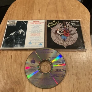 Samson Live At Reading 81 CD 1st US press bruce dickinson iron maiden metallica - Picture 1 of 5