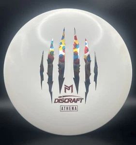 WONDERBREAD, Discraft Swirly ESP Athena, 6x CLAW, Paul McBeth, 173-4g New White - Picture 1 of 3