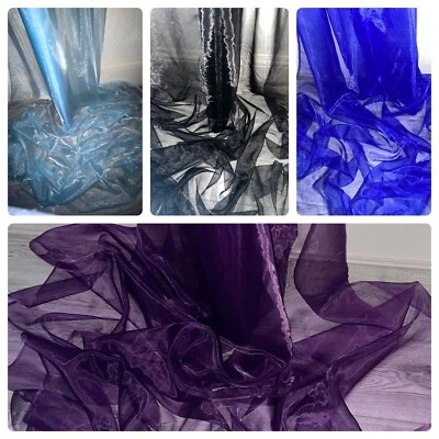 1mtr organdi organza crafts fabric 58" wide  - Image 1 of 4