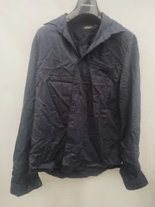 Mens Navy Shirt Dressmann Medium Lyocell Made - Bild 1 von 4