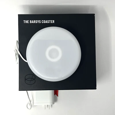 Barsys Coaster White Perfect Cocktails Every Time Smart Coaster Bluetooth Timer - Image 1 of 4