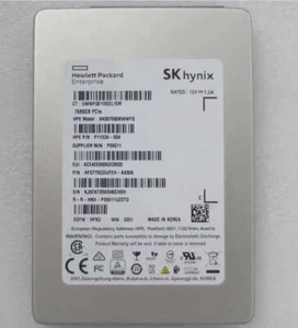 SK hynix 7.68TB SSD PE6011 U.2 HFS7T6GDUFEH-A430A VK007680KWWFQ HPK2 7680GB PCIE - Picture 1 of 5