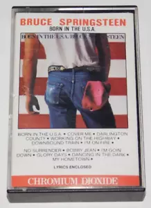 BRUCE SPRINGSTEEN : BORN IN THE U.S.A. , CASSETTE , 1984 ( CBS , CANADA ) - Picture 1 of 4