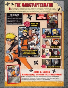 Naruto Aftermath Shonen Jump Sweepstakes Print Ad Vintage Art CA 2010 - Picture 1 of 1