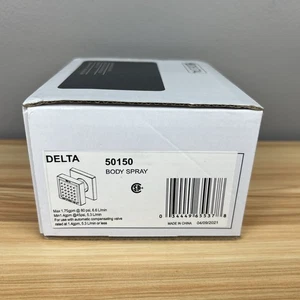DELTA 50150 KÖRPERSPRAYS DUSCHEN AUFPUTZ WANDDÜSE EDELSTAHL - Bild 1 von 3
