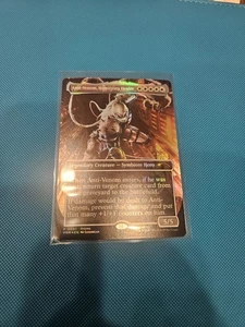 Magic The Gathering x Marvel Legends Agent Anti-Venom Foil Promo Card  - Picture 1 of 2