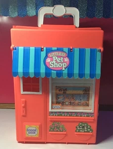 Vintage Kenner Littlest Pet Shop 1993 orangefarbener Kofferladen mit etwas Zubehör - Bild 1 von 9
