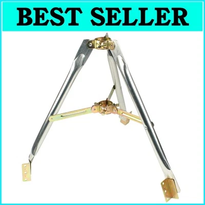 Versatile 2’ TV Antenna Mount - Heavy Metal Tripod for Roof or Ground Install - Image 1 of 4