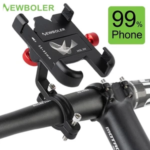 NEWBOLER 360° Bike Phone Mount – Aluminum Non-Slip Holder for MTB & Cycling - Picture 1 of 27