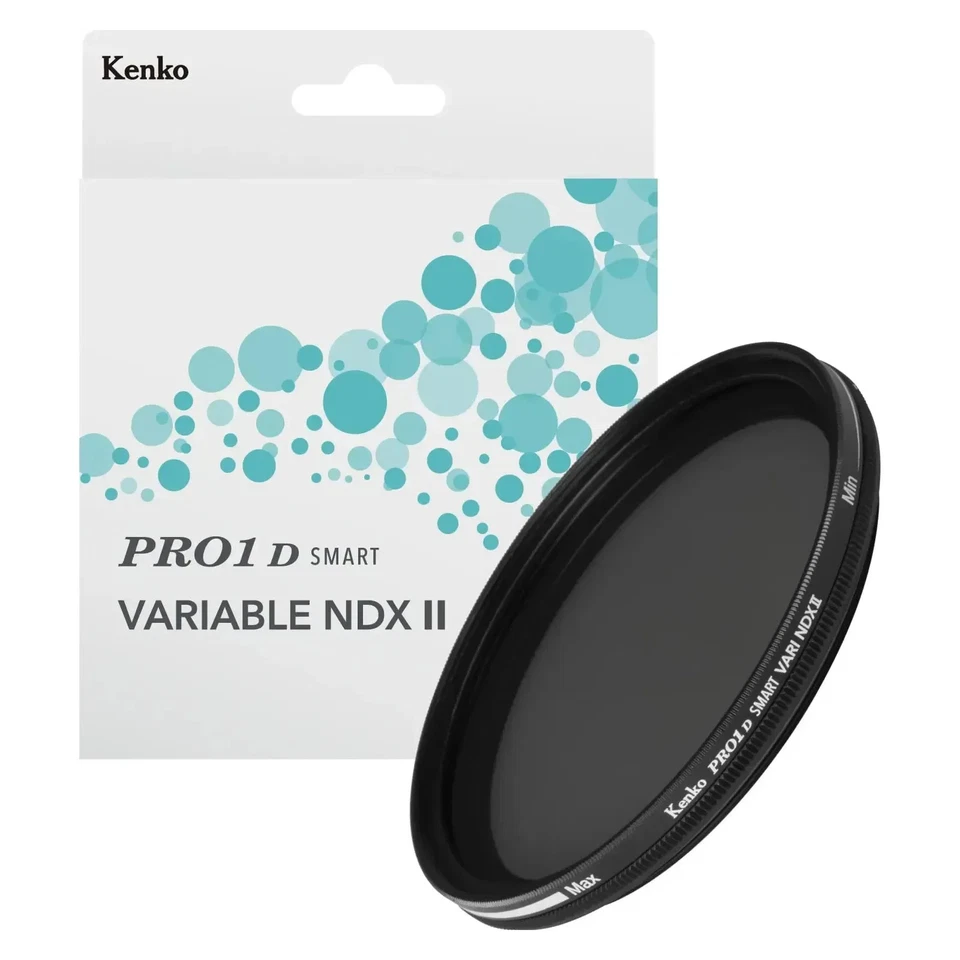 Kenko Variable ND Filter PRO1D Smart NDX II ND3-450 Water Repellent Made in Japa - Image 1 of 1