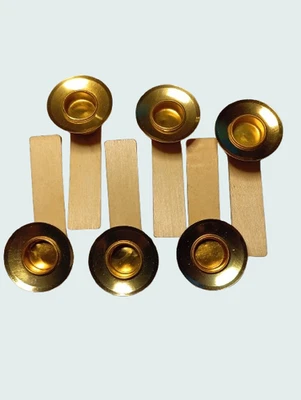 Pyramidenersatzteil Kerzenhalter zum Stecken mit Blecheinsatz - Bild 1 von 2