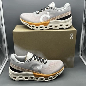 On Running Cloudmonster 2 Mens 10 Grey Orange Training Shoes Running Sneakers - Bild 1 von 16