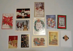 12 TARJETAS DE NAVIDAD de colección sin usar nuevas con sobres saludos navideños - Lote A - Imagen 1 de 13