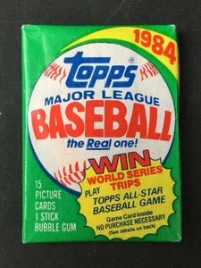 1984 Topps unopened Pack MINT maybe Don Mattingly etc CLEAN NO RESERVE! - Picture 1 of 3