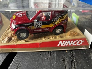 Ninco Scalextric Mitsubishi Pajero Jutta Dakar Rally Car. Number 205 - Picture 1 of 3