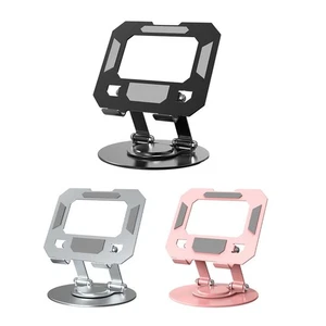 Carbon Steel Tablet Holder Foldable Tablet Stand Base Office - Zdjęcie 1 z 20
