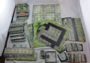 Dungeons & Dragons D&D HUGE Double-Sided Dungeon Tiles (117 Tiles total) - Picture 1 of 1
