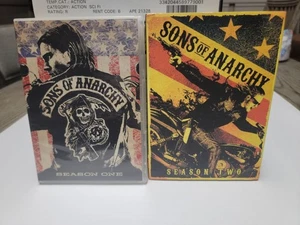 Sons of Anarchy - Season 1 + 2 DVD Set Lot Complete 2 Seasons Bikers FX Show - Picture 1 of 2