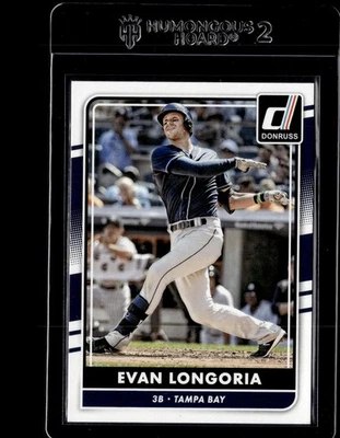2016 Donruss #142 Evan Longoria - Image 1 of 2