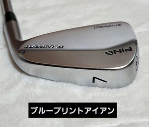 Pin Blueprint No.7 Iron 34° Dynamic Gold EX Tour X100 Shaft 8620 Steel Chrome - Picture 1 of 6