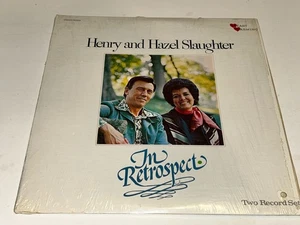 Henry & Hazel Slaughter In Retrospect Gospel Music Record LP 22S - Picture 1 of 2