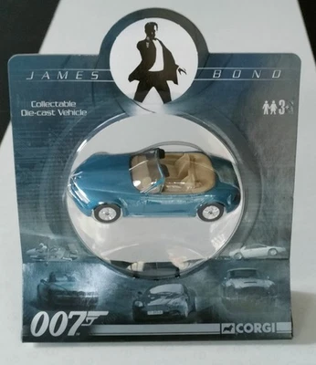 Corgi (TY95502) BMW Z3  - Bond 007 Goldeneye BNIB  Approx 9cm - Image 1 of 3