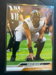 David Beard (U of Alberta) - 2024 Upper Deck CFL Card #23 - Foto 1 di 2