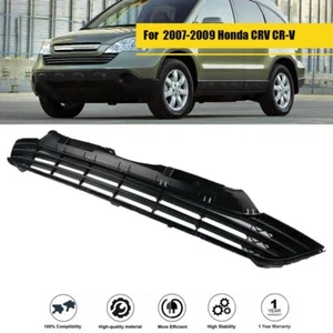 For Honda CRV CR-V 2007-2009 Sedan Front+Lower Bumper Grille Black Grill Plastic - Picture 1 of 7