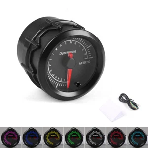 2" 52mm Universal 7 Colors LED Pointer Narrowband Car Air Fuel Ratio Gauge Meter - Picture 1 of 8