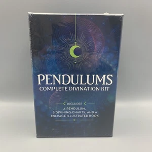 Pendulums Complete Divination Kit: A Pendulum, 8 Divining Charts, 128-Pg Book - Picture 1 of 6