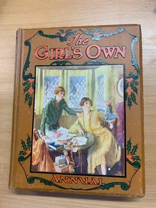 1927 "THE GIRL'S OWN ANNUAL" VOL 48 ILLUSTRATED 2.1kg HARDBACK BOOK (EV3) - Picture 1 of 20