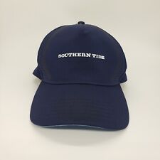 Southern Tide Hat Blue One Size Flex Fit Lightweight Performance Baseball Cap