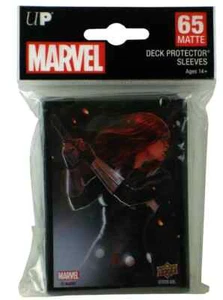 Marvel Black Widow 65ct Matte Deck Protector Sleeves SEALED Ultra Pro - Picture 1 of 1