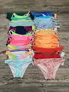 Lot Of 40 NEW Bathing Suit Bikini Bottoms Reseller Bundle Lot Assorted Sizes - Picture 1 of 16