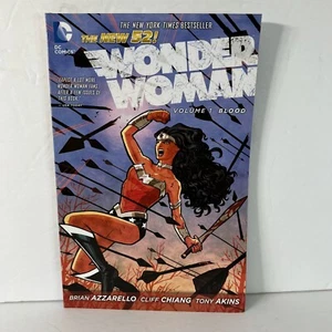 DC Comics The New 52 Wonder Woman Volume 1 Blood Azzarell Chaing Akins - Picture 1 of 3