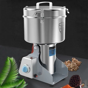 2000g Commercial Spice Grinder Electric Grain Mill Dry Dehydrated Food Grinder - Picture 1 of 11