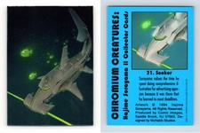 Seeker #21 Sorayama II Chromium Creatures 1994 Comic Images Trading Card