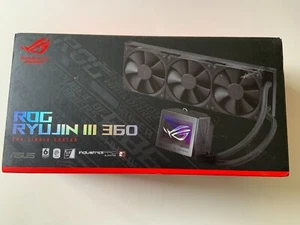 NEW ASUS ROG Ryujin III 360 All-In-One Liquid CPU Cooler 120mm Fans $340 - Photo 1/11